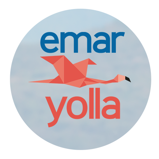 A logo of emaryolla.com website.